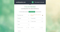 Desktop Screenshot of ansiklopedia.com